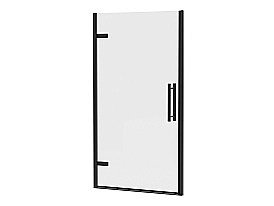 Душевая дверь Ravak COSD1-80 X0VV40300Z1 профиль черный/прозрачное стекло купить в интернет-магазине Sanbest