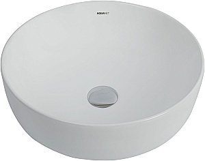 Раковина накладная Aquanet Moon-1 42 211284 белая купить в интернет-магазине Sanbest