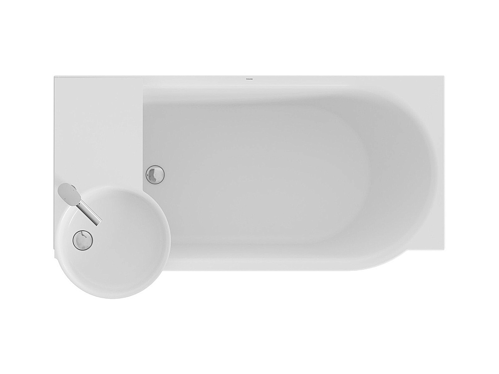 Ванна Ravak ARC 150x75 L/P белая купить в интернет-магазине Sanbest