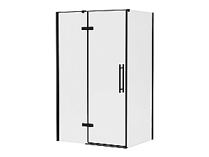 Душевой уголок Ravak Cool! COSD2+COPS 110x90 профиль черный/стекло прозрачное купить в интернет-магазине Sanbest