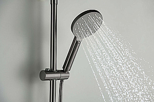 Душевая система Aquatek Бетта AQ2140BGM оружейная сталь купить в интернет-магазине сантехники Sanbest