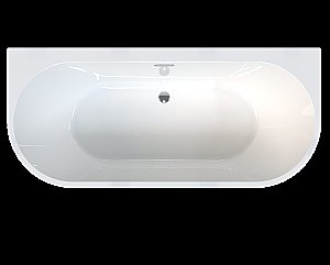 Ванна акриловая Радомир Вальс Макси 180х80 съемная фр. панель, комплект хром/слив-перелив Вальс купить в интернет-магазине Sanbest