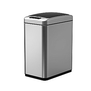 Ведро для мусора WeltWasser  NAVY MT 8L Матовая сталь купить в интернет-магазине сантехники Sanbest