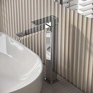 Смеситель для раковины высокий Grossman Style 520.K35.05.100 хром глянцевый купить в интернет-магазине сантехники Sanbest