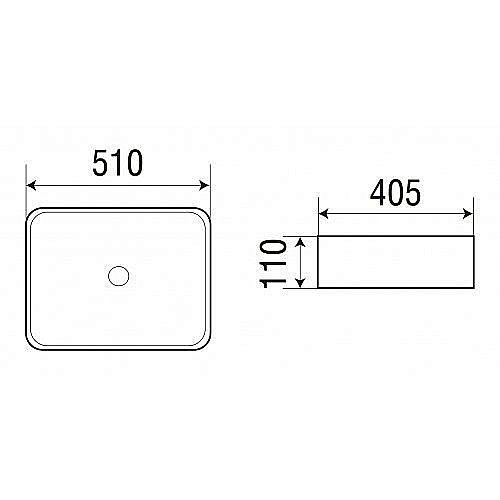 Раковина накладная WeltWasser WW ELBACH 2178 MP 51 розовая матовая купить в интернет-магазине Sanbest