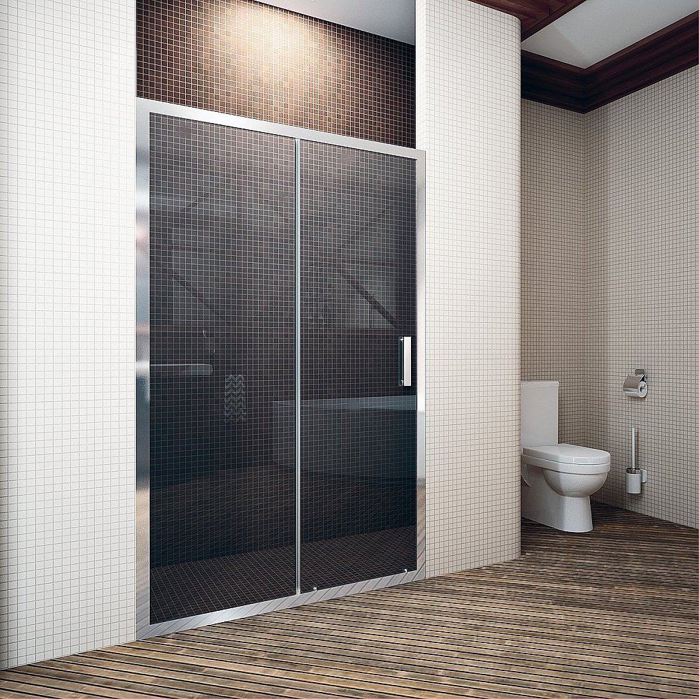 Душевая дверь Koller Pool Waterfall Line 120 прозрачная купить в интернет-магазине Sanbest