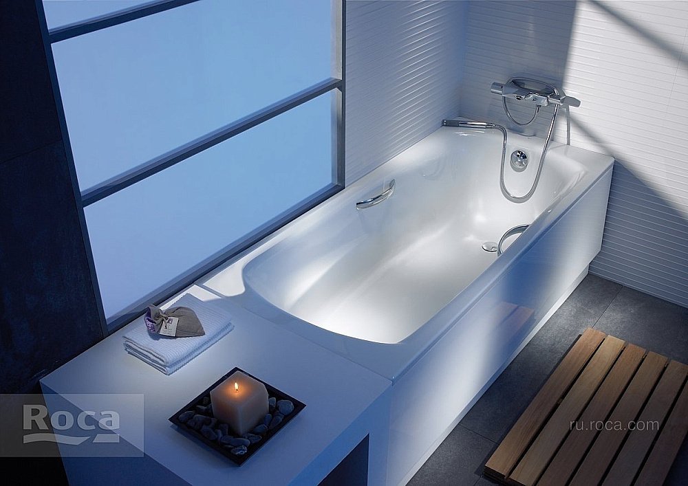 Ванна Roca Swing 2200E0000 180x80 купить в интернет-магазине Sanbest