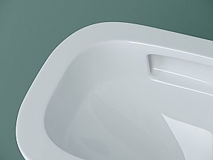 Унитаз подвесной Ceramica Nova Union CN4009T белый, с крышкой микролифт, безободковый, слив-торнадо купить в интернет-магазине Sanbest