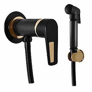Гигиенический душ Rav-Slezak COLORADO CO347/1CMATZ золото/черный матовый купить в интернет-магазине сантехники Sanbest