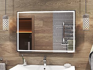 Зеркало VIGO Geometry Media z.GEO.120 в ванную от интернет-магазине сантехники Sanbest