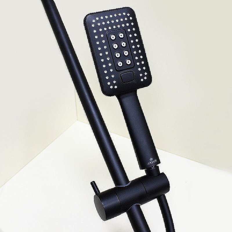 Душевая система Kaiser Elite 01182-2 черная купить в интернет-магазине сантехники Sanbest