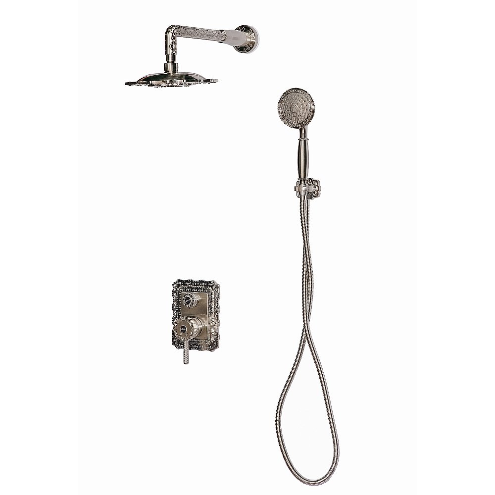 Душевая система Milacio Vitoria MC.105.SL серебро купить в интернет-магазине сантехники Sanbest