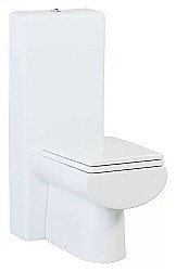 Унитаз напольный Creavit Slim TP410.00000 + SM350.00100 белый глянцевый купить в интернет-магазине Sanbest