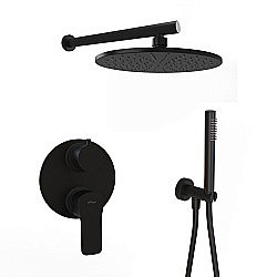 Душевая система PAINI Viva Style P4YOSET26911SH черная матовая купить в интернет-магазине сантехники Sanbest