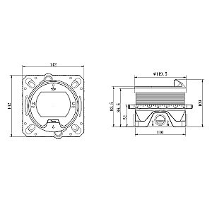 Душевая система Vincea Inspire VSFW-3I21MT3RGM вороненая сталь купить в интернет-магазине сантехники Sanbest