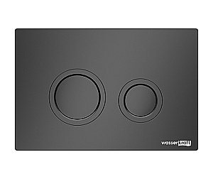 Инсталляция для унитаза WasserKraft Glan 66TLT.010.ME.BL.MB01 с черной матовой кнопкой купить в интернет-магазине сантехники Sanbest