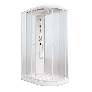 Душевая кабина Parly Effect EF1231R, ABS-пластик, серая, 120x80 см, правая купить в интернет-магазине Sanbest