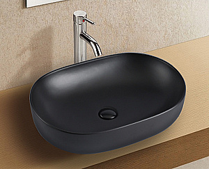 Раковина Azario 60 AZ-2196MDH темно-серая матовая купить в интернет-магазине Sanbest