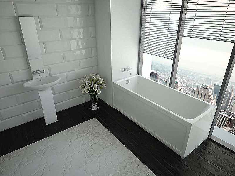 Ванна Azario Bella 170х80 AV.0023170 белая купить в интернет-магазине Sanbest