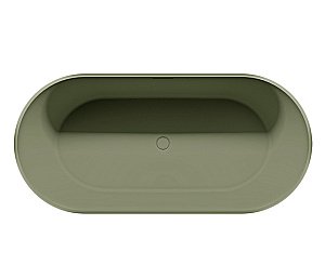 Ванна из искусственного камня Riho Bilbao 170x80 B118001Z22 зеленый мох купить в интернет-магазине Sanbest