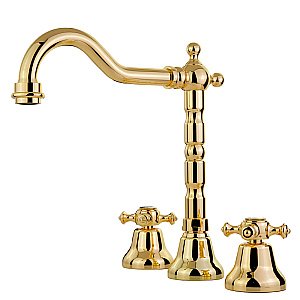 Смеситель для раковины Migliore Prestige 31619 золото купить в интернет-магазине сантехники Sanbest