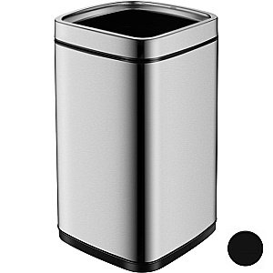 Ведро для мусора WeltWasser WW NOLAND BL 12L черное матовое купить в интернет-магазине сантехники Sanbest