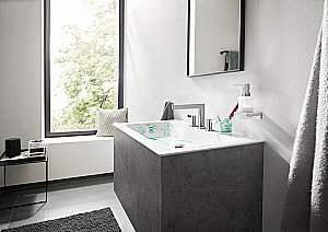 Диспенсер Hansgrohe AddStoris 41745000 хром купить в интернет-магазине сантехники Sanbest