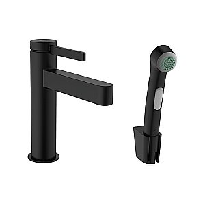Смеситель для раковины Hansgrohe Finoris 76210670 черный матовый купить в интернет-магазине сантехники Sanbest
