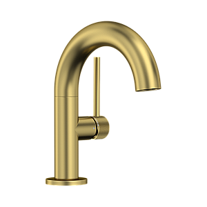 Смеситель для раковины Elghansa RADIANT XQ 1637181-MattGold матовое золото купить в интернет-магазине сантехники Sanbest