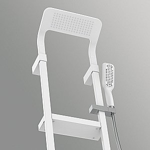 Душевая панель Black&White SEASONS Shine White W1210 белая купить в интернет-магазине сантехники Sanbest