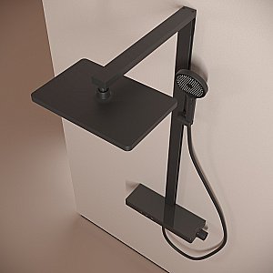 Душевая система Sancos Vos SC6100MB черная матовая купить в интернет-магазине сантехники Sanbest