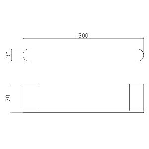 Кольцо для полотенец WONZON & WOGHAND CARBON, Черный (WW-7713) купить в интернет-магазине сантехники Sanbest