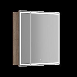 Зеркальный шкаф Sancos Mirror MI80EG дуб галифакс натуральный купить в интернет-магазине сантехники Sanbest