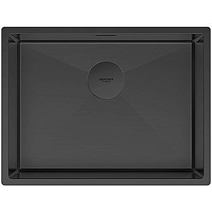 Кухонная мойка Paulmark Next 58 PM215844-MBN черная матовая купить в интернет-магазине сантехники Sanbest