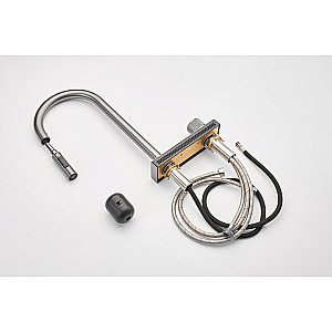 Смеситель для кухни Milacio Ultra MCU.556.GM вороненая сталь купить в интернет-магазине сантехники Sanbest