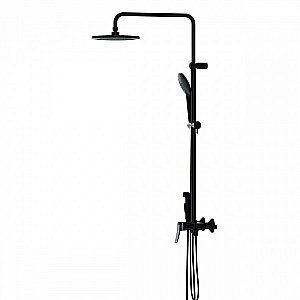 Душевая система Damixa Apollo DX220910300 черная матовая купить в интернет-магазине сантехники Sanbest