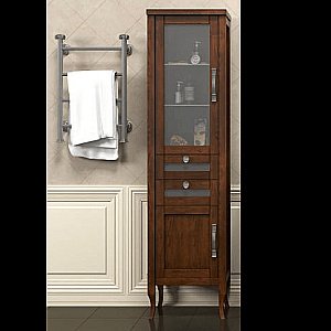 Пенал Опадирис Мираж 45 светлый орех для ванной в интернет-магазине сантехники Sanbest