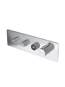 Душевая система Cezares RAIN2 SET-T-01 хром купить в интернет-магазине сантехники Sanbest
