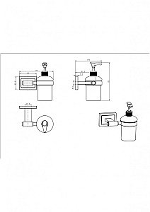 Диспенсер CeramaLux Gamma 12312 хром купить в интернет-магазине сантехники Sanbest