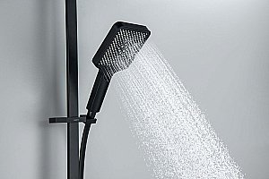 Душевой гарнитур Aquatek Либра AQ2019MB черный матовый купить в интернет-магазине сантехники Sanbest