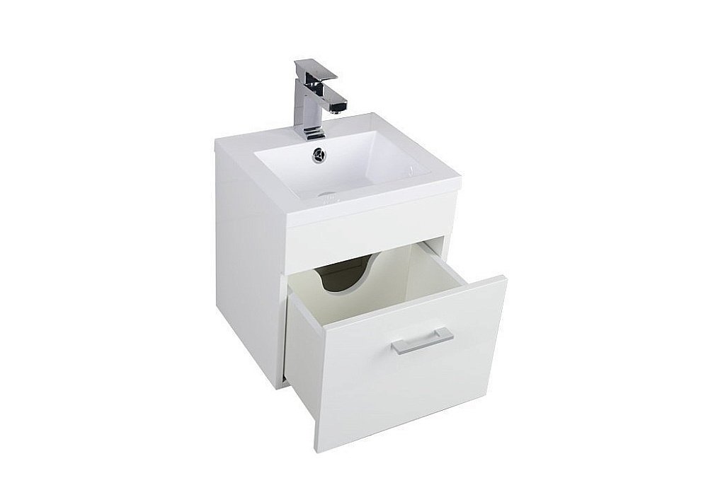 Тумба с раковиной Aquanet Нота 50 лайт для ванной в интернет-магазине Sanbest