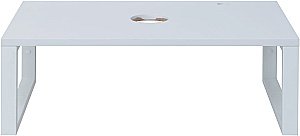 Столешница для раковины Aquanet Арт 75 белый матовый для ванной в интернет-магазине сантехники Sanbest