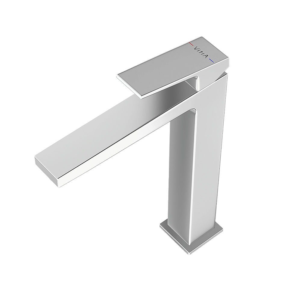 Смеситель для раковины VitrA Minimax Square A43724EXP хром купить в интернет-магазине сантехники Sanbest