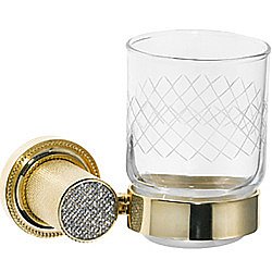 Стакан Boheme Royal Cristal 10924-G золото купить в интернет-магазине сантехники Sanbest