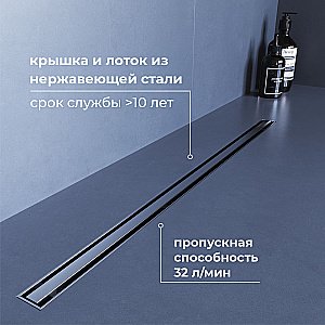 Душевой трап RGW SDR-54 79215440-01 40 хром купить в интернет-магазине Sanbest