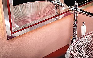 Зеркало Armadi Art Monaco бордо с хромом 70 в ванную от интернет-магазине сантехники Sanbest