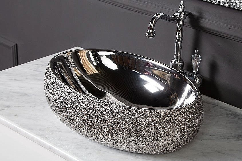 Раковина Armadi Art NeoArt 48 861 серебро купить в интернет-магазине Sanbest