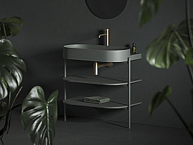 Раковина Ravak Yard 600 XJX08260000 зеленый купить в интернет-магазине Sanbest