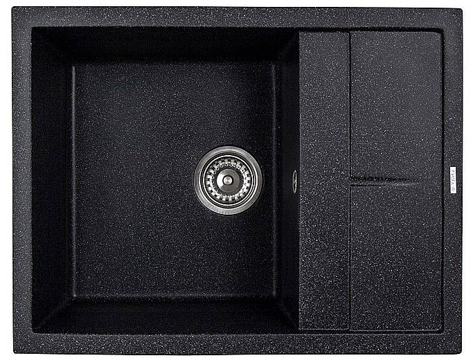 Мойка кухонная Kaiser KMM-5065 BW черная купить в интернет-магазине сантехники Sanbest