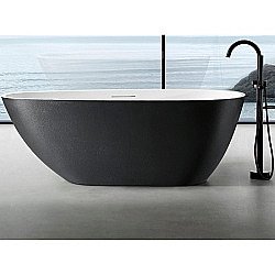 Ванна Abber Dortmund 170x75 AM9911BW черно-белая матовая купить в интернет-магазине Sanbest